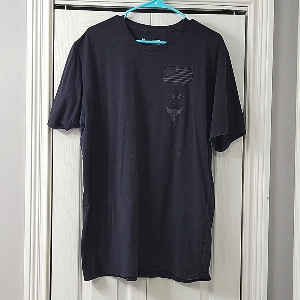 UA Men's SS Project Rock Veteran's Day Tee